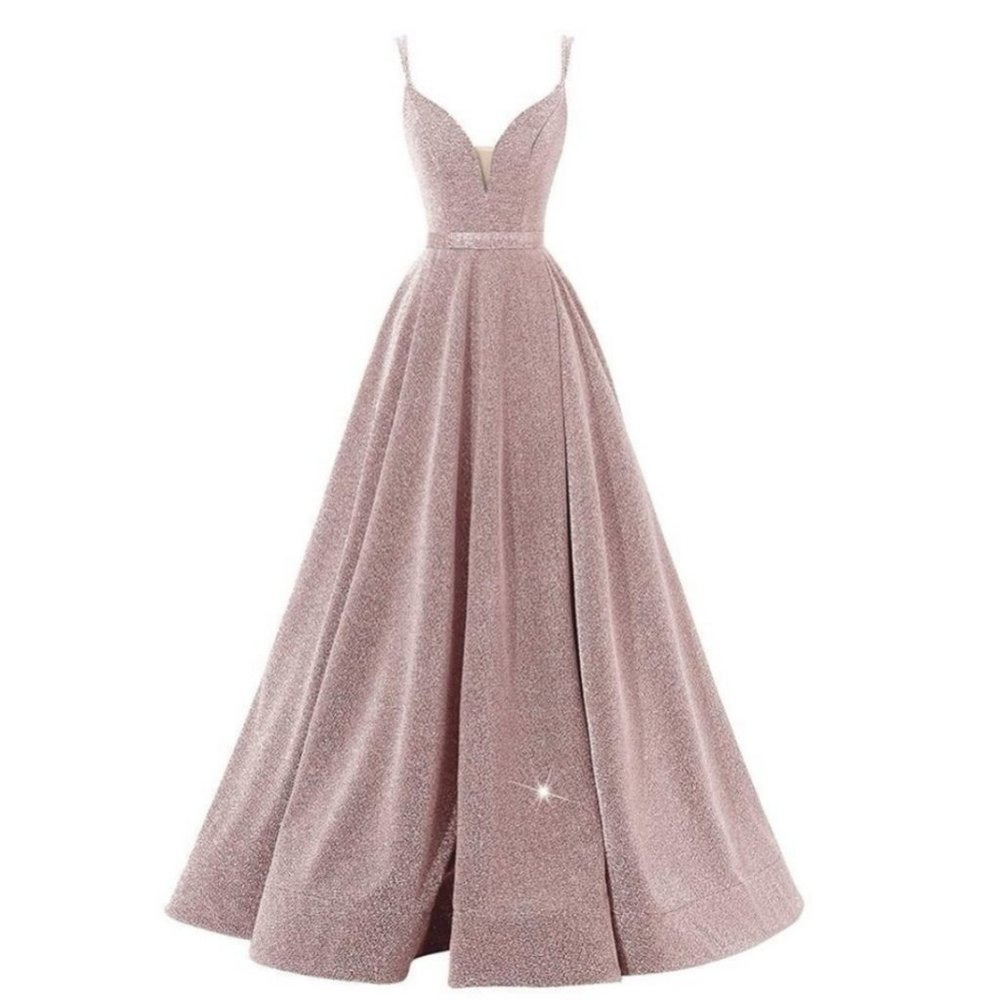 Fabric Type: Sequins Slit Thigh Age-targeted: All age Material: Polyester Origin